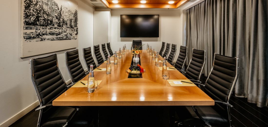 Sala de reuniones en el salón ejecutivo