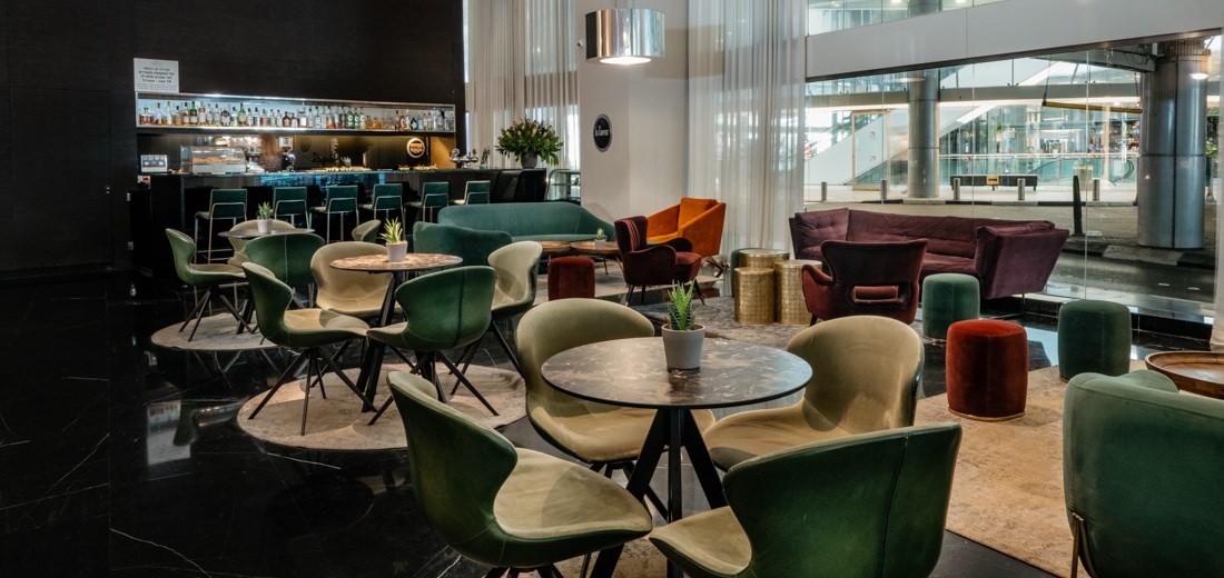Vestíbulo del hotel Crowne Plaza Tel Aviv City Cen