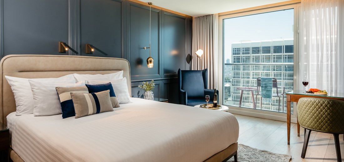 Habitaciones Ejecutivas del Hotel Crowne Plaza Tel