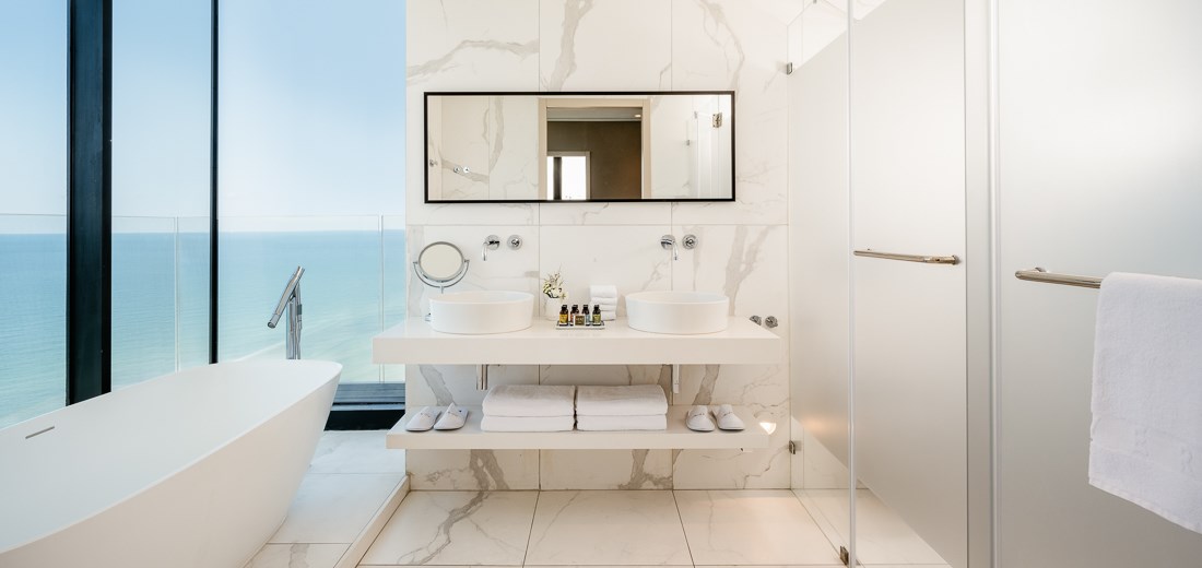 Baño de la Suite Presidencial del Hotel VERT Lagoo