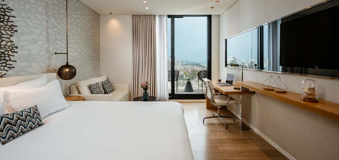 Habitación Deluxe del Hotel VERT Lagoon Netanya