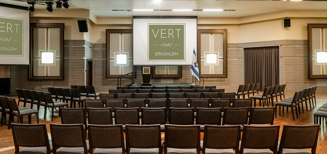 Conferencias y eventos en el Hotel VERT Jerusalén