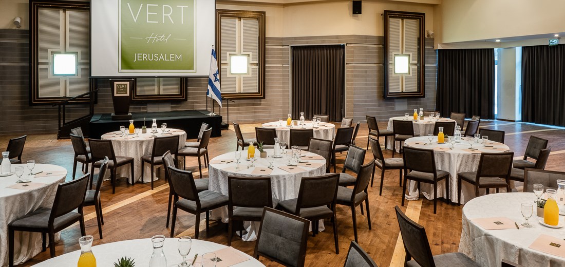 Conferencias y eventos en el Hotel VERT Jerusalén