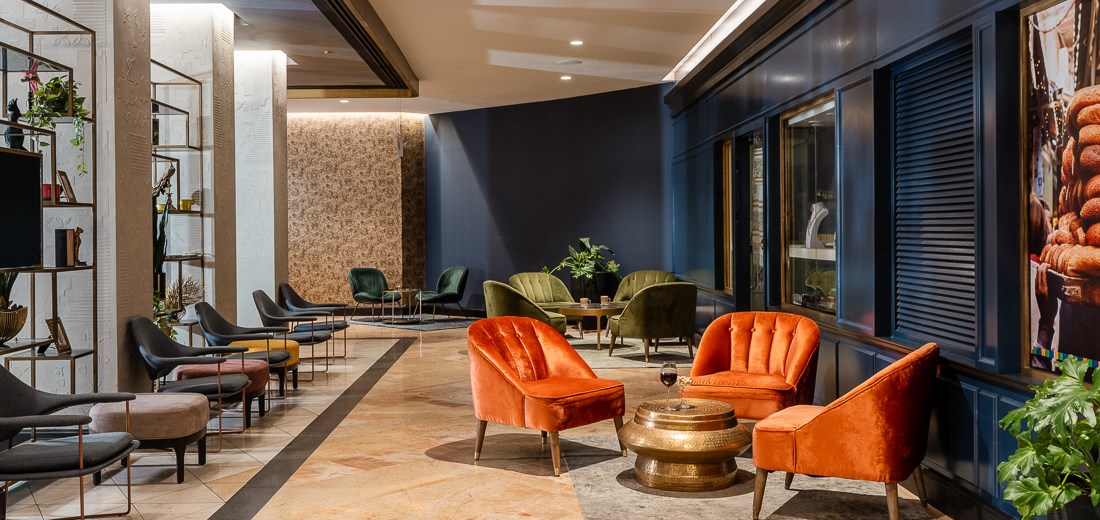 Lobby del Hotel VERT Jerusalén
